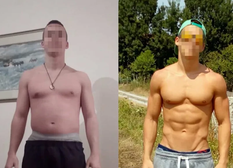 Luka V., pre i posle